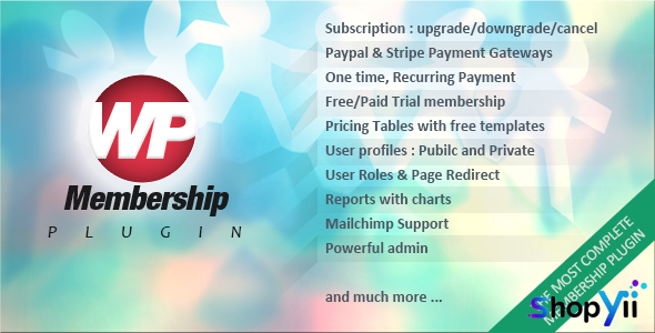 WP Membership v1.4.4
