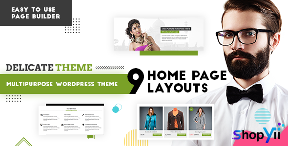 Delicate v3.4 - Multipurpose WordPress