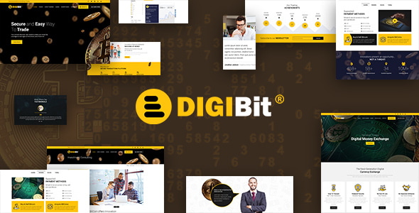 DigiBit v2.0 - Cryptocurrency Mining WordPress Theme