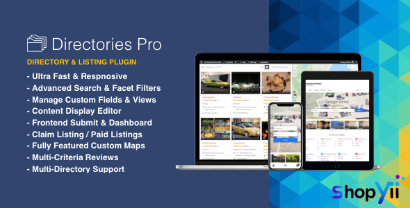Directories Pro plugin for WordPress v1.3.0