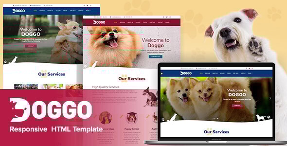 Doggo v1.0 - Responsive HTML5 Template