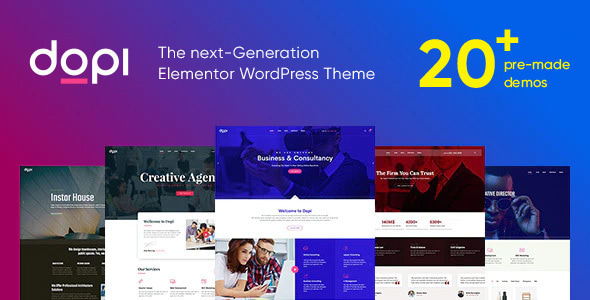 Dopi v1.2.1 - Elementor MultiPurpose WordPress Theme