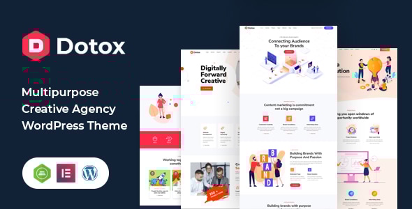 Dotox v1.4 - Multipurpose Creative Agency WordPess Theme