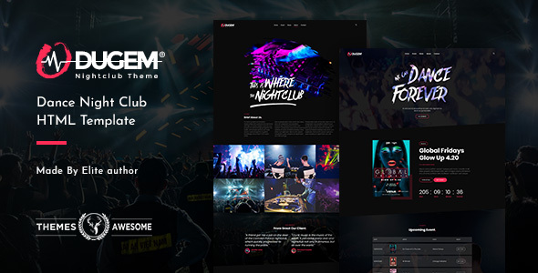 Dugem v1.0 - Dance Night Club HTML Template
