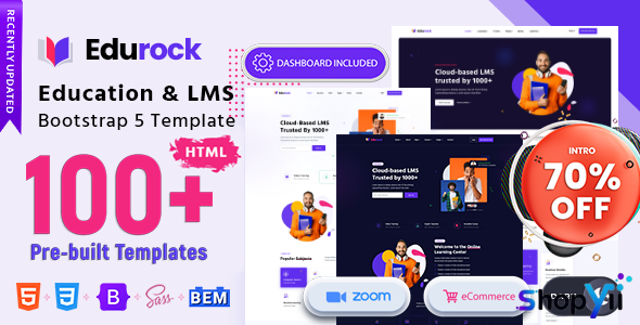 Edurock v1.0.2 - Education HTML Template