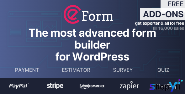 eForm v4.13.1 - WordPress Form Builder