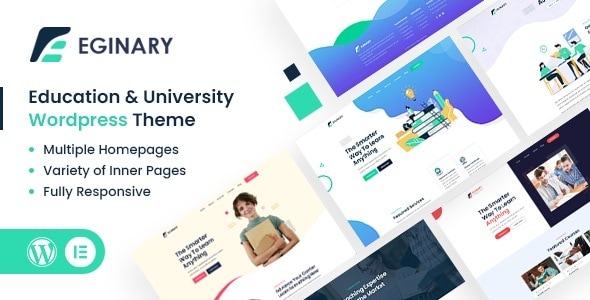 Eginary v1.0 - Education & University WordPress Theme