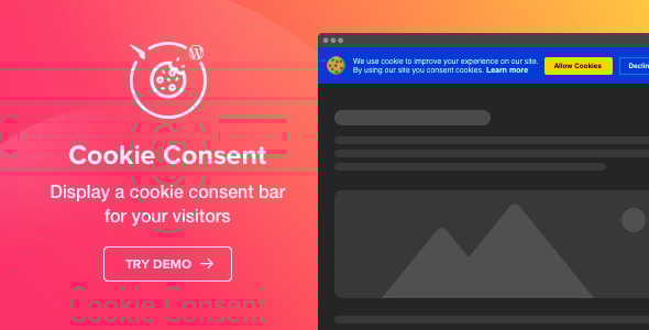 Cookie Consent v1.0.2 - WordPress Cookie Plugin