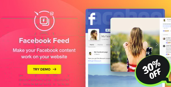 WordPress Facebook Plugin v1.13.0 - Facebook Feed Widget