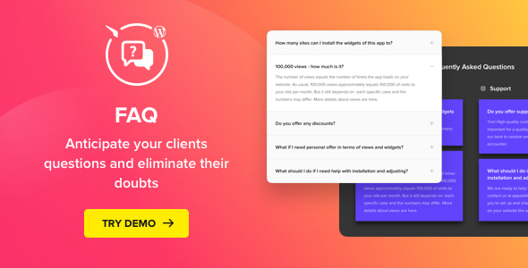 Accordion FAQ Plugin for WordPress v1.3.0