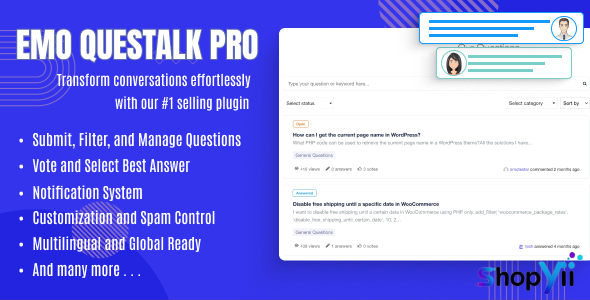 DW Question & Answer Pro v1.2.4 - WordPress Plugin
