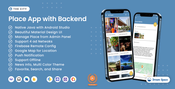 The City v7.0 - Place App with Backend