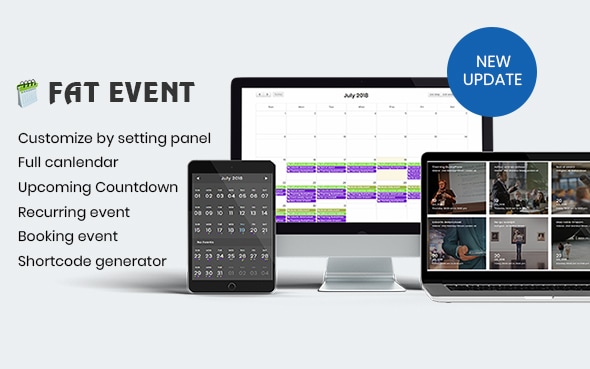 FAT Event v3.6 - WordPress Event and Calendar Booking