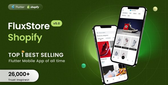 FluxStore Shopify 5.3 – The Best Flutter E-commerce app