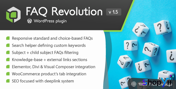 FAQ Revolution v1.04 - WordPress Plugin