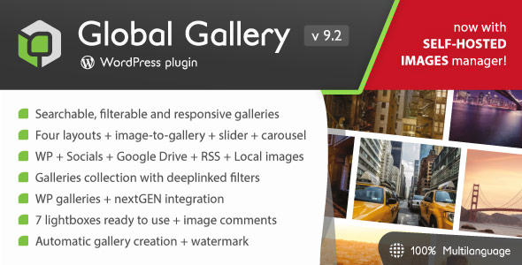 Global Gallery v7.011 - WordPress Responsive Gallery