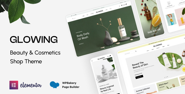 Glowing v1.3.1 – Beauty & Cosmetics Shop Theme
