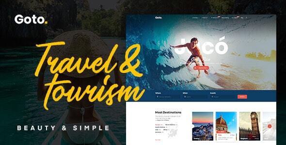 Goto v2.1 - Tour & Travel WordPress Theme
