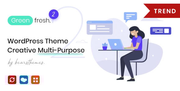 GreenFresh v1.2 - Creative Multiuse WordPress Theme