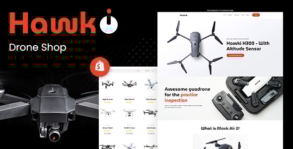 Hawki v1.0 - Single Product Shopify