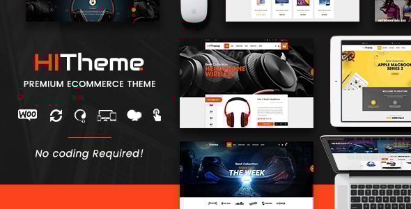 HiTheme v1.6.7 - Digital Store & Fashion Shop WordPress WooCommerce Theme