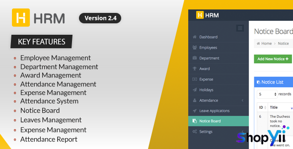 HRM v3.1.6 - Human Resource Management