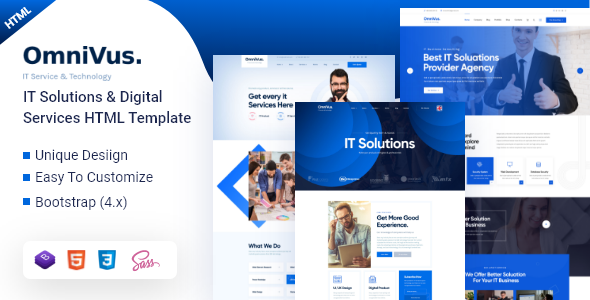 Omnivus v1.0 - IT Solutions & Digital Services HTML5 Template