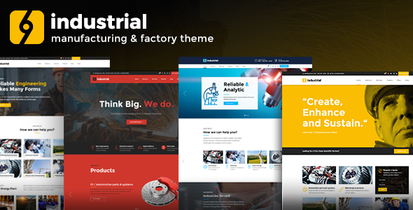 Industrial v1.3.8 - Corporate, Industry & Factory