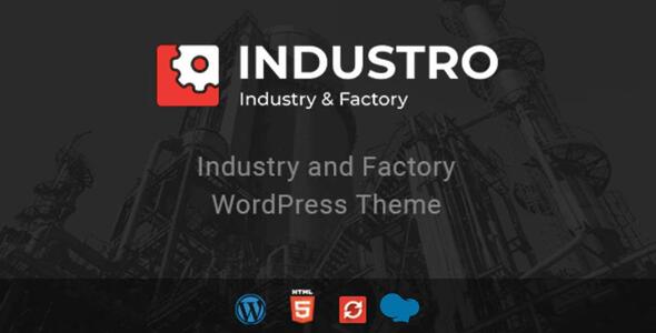 Industro v1.0.6.5 - Industry & Factory WordPress Theme