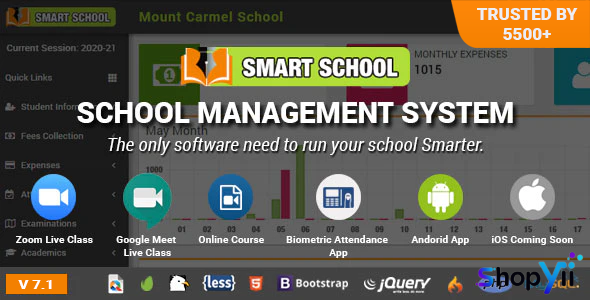 Smart School v5.2.0 - School Management System - nulled