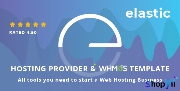 Elastic v1.7 - Hosting Provider & WHMCS Template