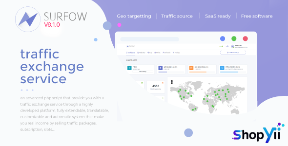 Surfow V6.1 - Traffic Exchange Service - nulled