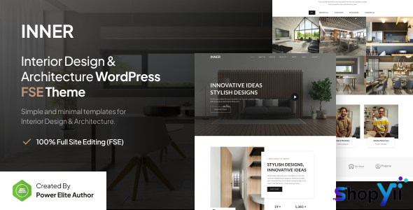 Inner v1.0.0 – Interior Design & Architecture WordPress Theme