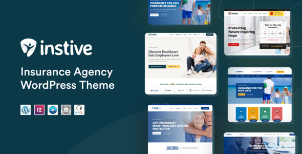 Instive v1.0.7 - Insurance WordPress Theme