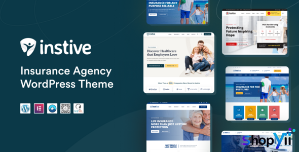 Instive v1.1.8 - Insurance WordPress Theme