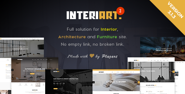 InteriArt v2.9.0 - Furniture & Interior WordPress Theme