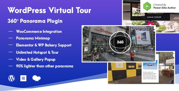 WordPress Virtual Tour 360 Panorama Plugin v1.0.1