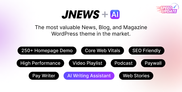 JNews v6.5.1 - WordPress Newspaper Magazine Blog AMP