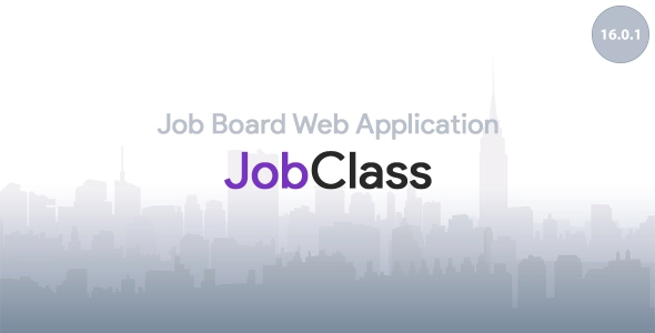 JobClass v5.9 - Job Board Web Application - nulled