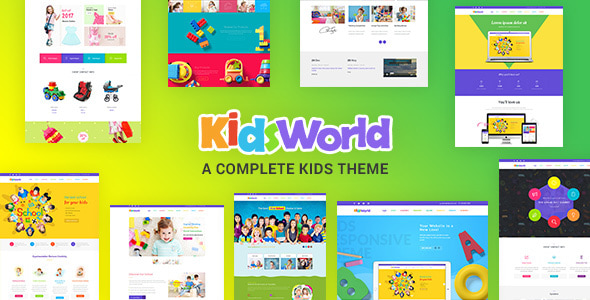 Kids Heaven v2.8 - Children WordPress Theme