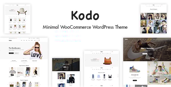 Kodo v4.0.1 - Minimal Responsive WooCommerce Theme