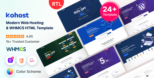 Kohost v5.9.0 - Modern Web Hosting & WHMCS Template