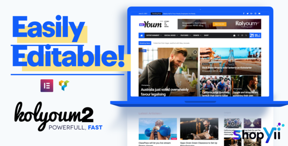 Kolyoum v2.3.3 - Newspaper Magazine News BuddyPress AMP