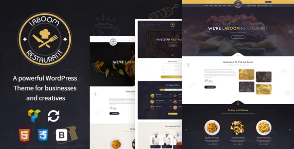 La Boom v2.7 - Food & Restaurant Bistro Theme