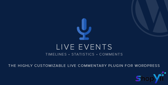 Live Events v1.2.5 - Premium WordPress Plugin