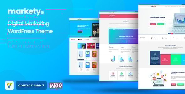 Markety v1.7 - SEO and Digital Marketing WordPress Theme