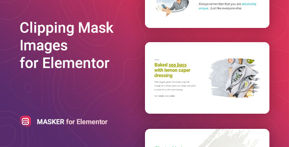 Masker v1.0.0 - Clipping Mask for Elementor