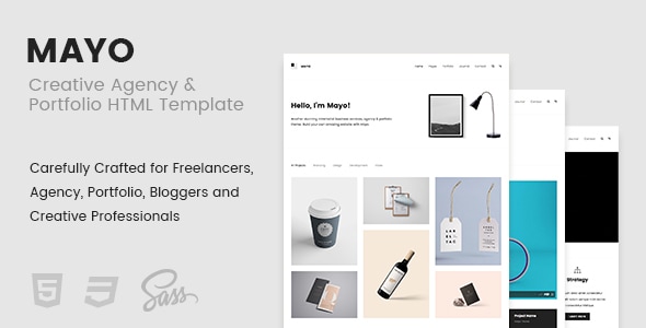 Mayo v1.0 - Portfolio Template for Creative Professionals