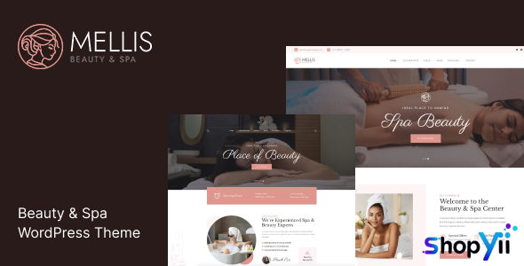 Mellis v1.0.7 - Beauty & Spa WordPress Theme