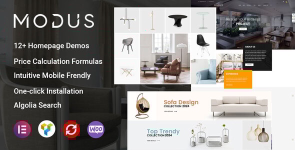 Modus v1.6.0 - Modern Furniture WooCommerce Theme